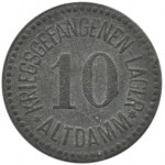 Stettin-Altdamm, Obóz jeniecki Szczecin-Dąbie, 10 pfennig