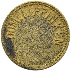 Poland, 19th century, Dominion of Lipienek, dominion token in brass, no denomination