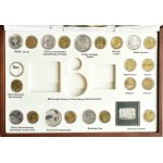 Poland, Silver Collector Coins, 2012 vintage in wooden box, UNC