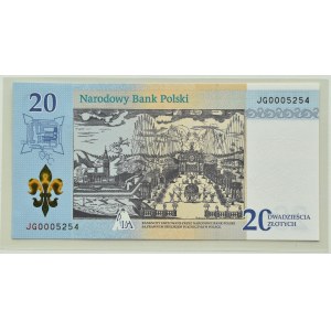 Polska, 300-lat Koronacji Obrazy Jasnogórskiego, 20 złotych 2017, Warszawa, UNC