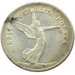 Polska, II RP, Nike, 5 złotych 1928, Warszawa