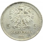 Polen, Zweite Republik, Nike, 5 Zloty 1928, Warschau
