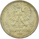 Poland, II RP, Nike, 5 zloty 1931, Warsaw, rare vintage