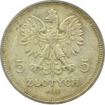 Poland, II RP, Nike, 5 zloty 1931, Warsaw, rare vintage