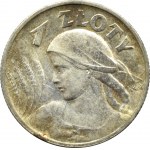 Polsko, Druhá republika, hroty, 1 zlotý 1925, Londýn