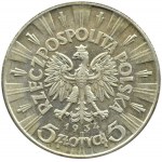 Polen, Zweite Republik, Józef Piłsudski, 5 Zloty 1934, Warschau