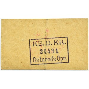 Osterode/Ostróda, Notgeld 1/2 Mark 1919