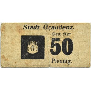 Graudenz/Grudziądz, 50 Pfennig 1917