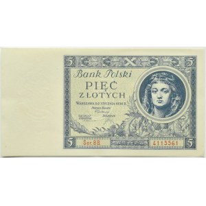 Polsko, II RP, 5 zlotých 1930, série BB, Varšava, UNC