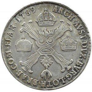 Austria-Niderlandy, Józef II, półtalar 1789 M, Mediolan
