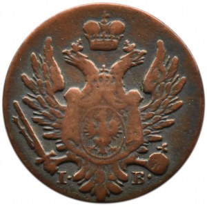 Alexander I., 1 Pfennig 1825 I.B. aus heimischem Kupfer, Warschau