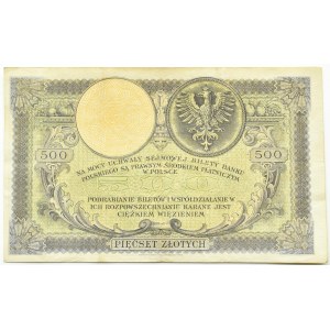 Polen, Zweite Republik, T. Kosciuszko 500 Zloty 1919, London