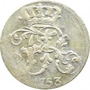 Pomorze, Fryderyk II Wielki, 1/24 talara 1753 G, Szczecin, UNC