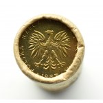Poland, PRL, NBP bank roll, 5 zloty 1987, Warsaw, UNC