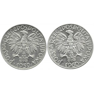 Polen, Volksrepublik Polen, Rybak, Los 5 Zloty 1959-1960, Warschau