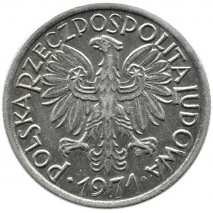 Poľsko, PRL, Berry, 2 zloté 1971, Varšava