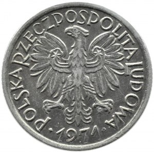 Polska, PRL, Jagody, 2 złote 1971, Warszawa