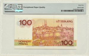 Luxembourg, 100 francs 1980, PMG 65 EPQ