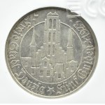 Wolne Miasto Gdańsk, Kościół Mariacki, 5 guldenów 1923, Utrecht, GCN AU50