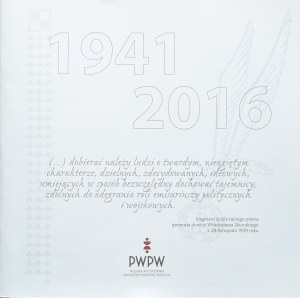 Poľsko, PWPW - pas Cichociemni, 75. výročie prvého výsadku Cichociemni