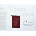 Poland, PWPW - Cichociemni passport, 75th anniversary of the first airdrop of the Cichociemni