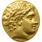 Grecja, Macedonia, Filip II (359-336 p. n. e.) stater, Pella, PIĘKNY!