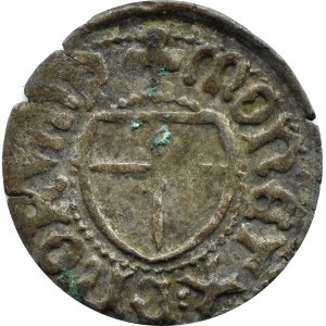 Teutonic Order, Martin Truchsess von Wetzhausen (1477-1489), undated shilling, Königsberg