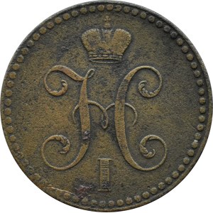 Rusko, Mikuláš I., 2 kopějky stříbro 1848 M.W., Varšava, VELMI ZRADKÉ