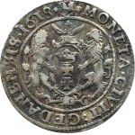 Sigismund III Vasa, ort 1618, Gdansk, with ● before and + after date