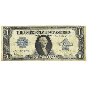 USA, 1 dolár 1923, séria Z/D, J. Washington, veľký formát