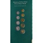 Polen, III RP, Miniaturen von polnischen Umlaufmünzen 2008, UNC