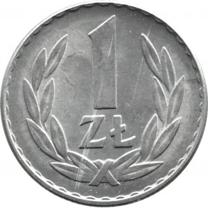 Poland, PRL, 1 zloty 1965, Warsaw