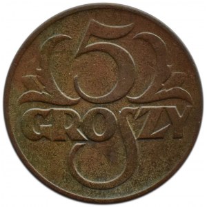 Polska, II RP, 5 groszy 1923, Warszawa