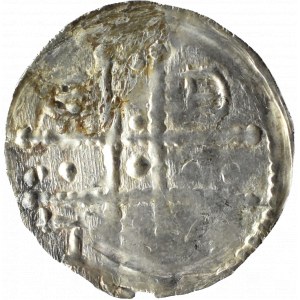 Śląsk, Bolesław I Wysoki (1177-1201), denar jednostronny, Wrocław