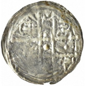 Śląsk, Bolesław I Wysoki (1177-1201), denar jednostronny, Wrocław