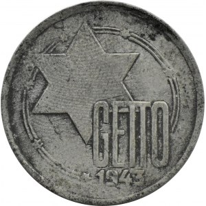 Ghetto Lodz, 10 Mark 1943, Magnesium, Sorte 4/?