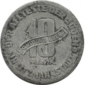 Ghetto Lodz, 10 Mark 1943, Magnesium, Sorte 4/?