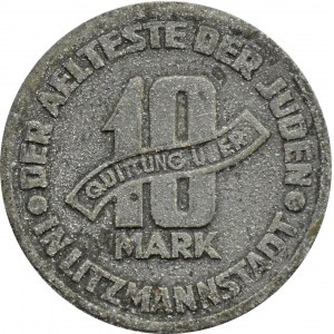 Ghetto Lodz, 10 Mark 1943, Magnesium, Sorte 4/?