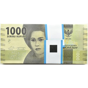 Indonesia, bank parcel 1000 rupiah 2016, HAC series