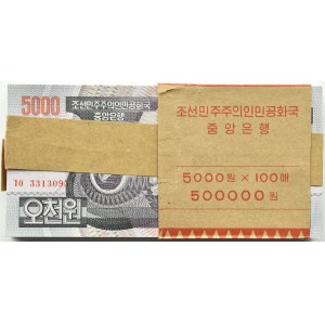 Nordkorea, Bankpaket von 5.000 Won 2007