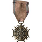 Polen, Zweite Republik, Bronzenes Verdienstkreuz, auszugsweise von W. Gontarczyk, Originalbändchen