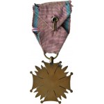 Polen, Zweite Republik, Bronzenes Verdienstkreuz, auszugsweise von W. Gontarczyk, Originalbändchen