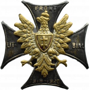Poland, Second Republic, Commemorative Badge of the Lithuanian-Belarusian Front 1919-1920