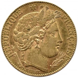 Francie, Ceres, 10 franků 1896 A, Paříž