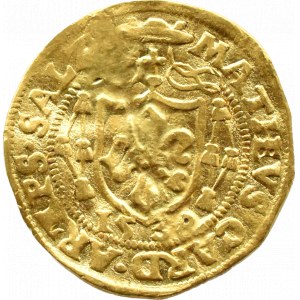 Austria, Salzburg - Bishopric, M. Lang Wellenburg, ducat 1538, Salzburg
