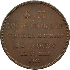 Francja, Ludwik Filip I, ESSAI 5 franków 1831, Rouen