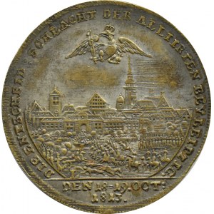 Russland, Alexander I. (1801-1825), Gedenkmünze, geprägt anlässlich der Völkerschlacht bei Leipzig 1813