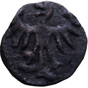 Casimir IV Jagiellonian, denarius with the letter O, Cracow