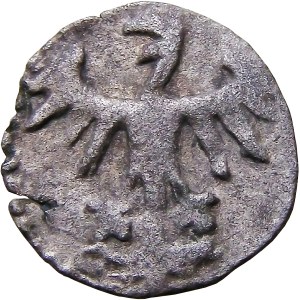 Casimir IV Jagiellonian, denarius with the letter O, Cracow