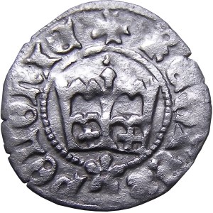 Casimir IV Jagiellonian, half-penny, Cracow, BEAUTIFUL